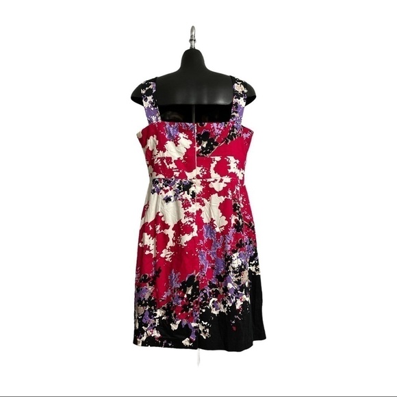 Dresses 3 for $50 
CLEO Women Paint Splatter Cotton Empire Dress 14P - Picture 2 of 6